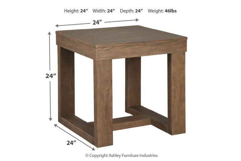 Cariton Gray End Table - DMV FurnitureEnd Table