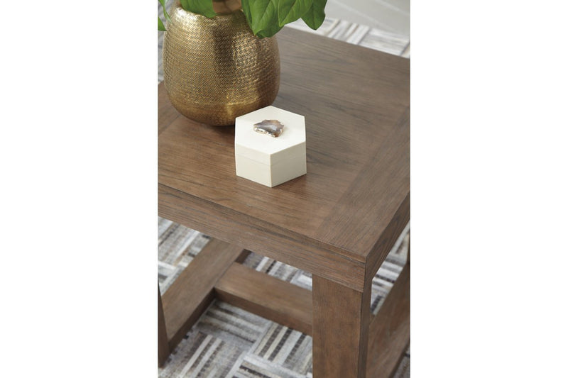 Cariton Gray End Table - DMV FurnitureEnd Table