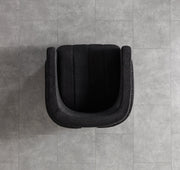 Carlina Black Velvet Chair - CARLINABK-CHAIR
