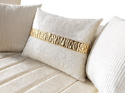 Carlina Ivory Velvet Sofa & Loveseat - CARLINAIV-SL