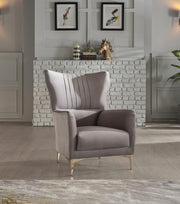 Carlino Accent Chair (Napoly Grey) 2 Pieces - DMV FurnitureLiving Room Chair