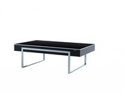 Carlino Coffe Table (Chrome) - DMV FurnitureCoffee Table