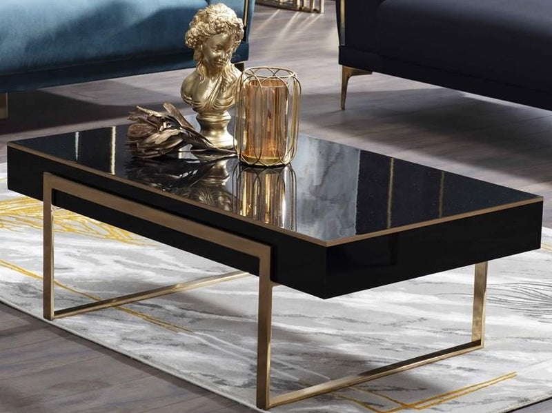 Carlino Coffee Table (Hg.Black) 1 Piece - DMV FurnitureCoffee Table