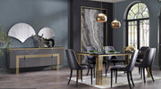Carlino Console Mirror (Prada Grey) 1 Piece - DMV FurnitureMirror