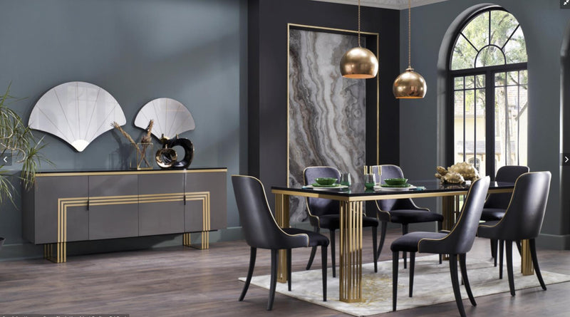 Carlino Console Mirror (Prada Grey) 1 Piece - DMV FurnitureMirror