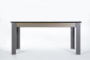 Carlino Expandable Dining Table (Prada Grey/Car.Mrb) 2 Pieces - DMV FurnitureDining Table