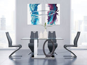 Carlislie Grey Dining Room Set - DMV FurnitureDining Room Set