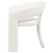 Carlow Upholstered Dining Arm Chair White (Set of 2) - 193813WHT