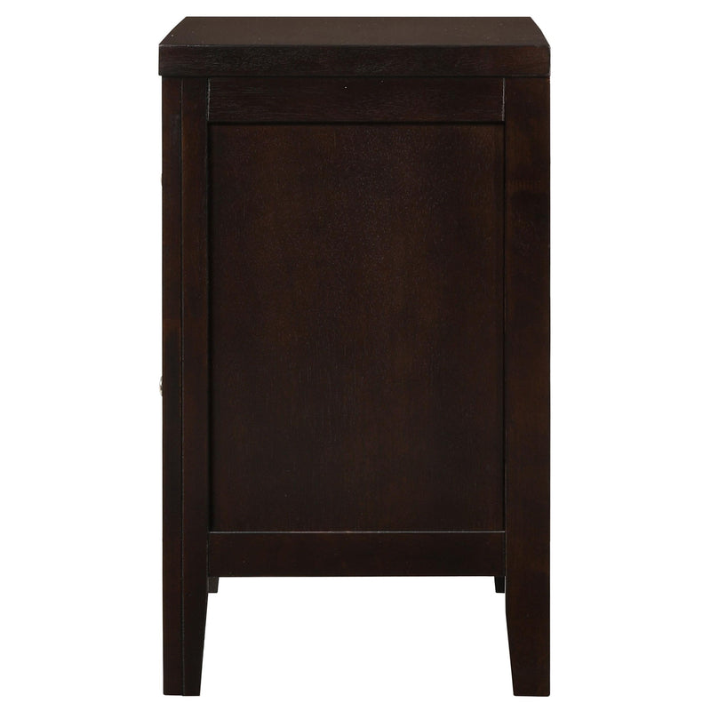 Carlton 2-drawer Nightstand Cappuccino - 202092