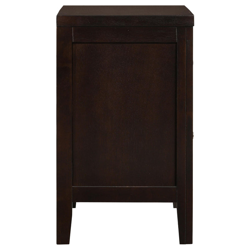Carlton 2-drawer Nightstand Cappuccino - 202092