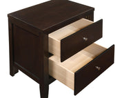 Carlton 4-piece California King Bedroom Set Cappuccino - 202091KW-S4