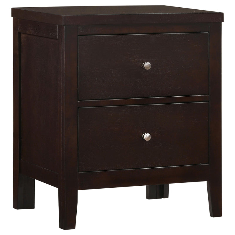 Carlton 4-piece California King Bedroom Set Cappuccino - 202091KW-S4