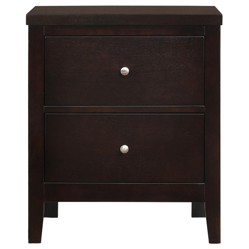 Carlton 4-piece Eastern King Bedroom Set Cappuccino - 202091KE-S4
