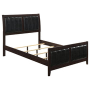 Carlton 4-piece Full Bedroom Set Cappuccino - 202091F-S4