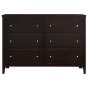 Carlton 4-piece Full Bedroom Set Cappuccino - 202091F-S4