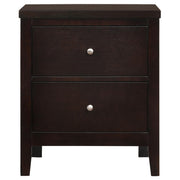 Carlton 4-piece Queen Bedroom Set Cappuccino - 202091Q-S4