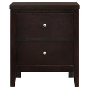 Carlton 4-piece Twin Bedroom Set Cappuccino - 202091T-S4