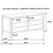 Carlton 5-piece Twin Bedroom Set Cappuccino - 202091T-S5