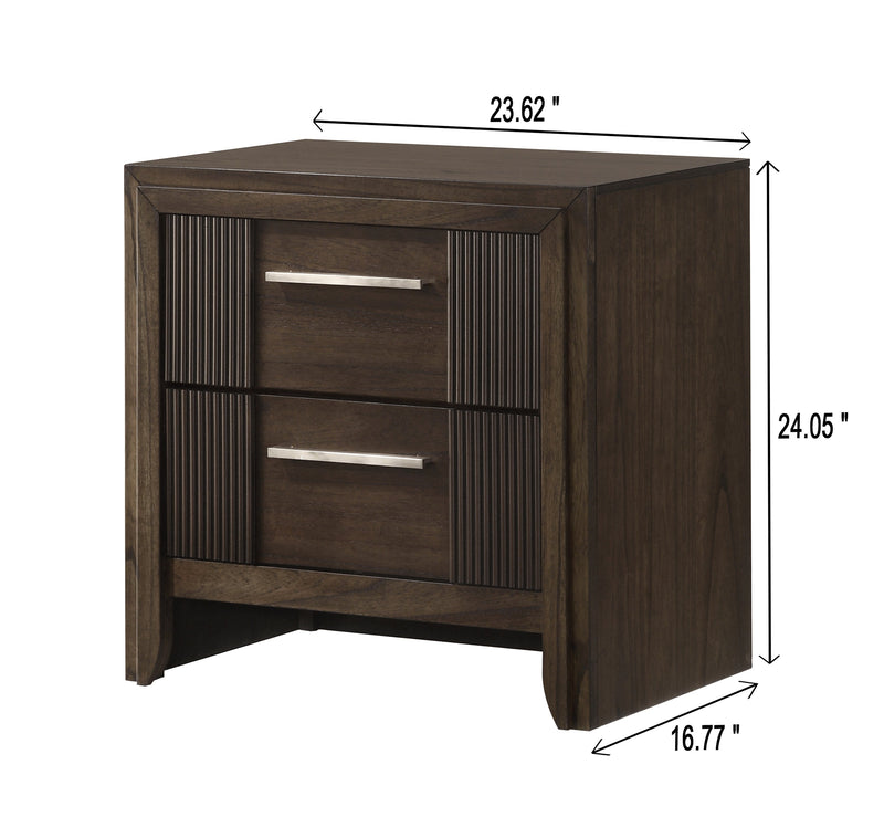 Carlton Brown Upholstered Panel Bedroom Set - DMV FurnitureBedroom Set