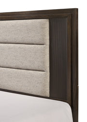 Carlton Brown Upholstered Panel Bedroom Set - DMV FurnitureBedroom Set