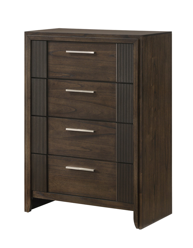 Carlton Brown Upholstered Panel Bedroom Set - DMV FurnitureBedroom Set