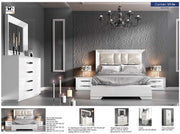 Carmen Bed White Queen - DMV FurnitureQueen Bed