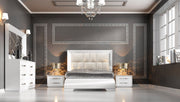 Carmen Bed White Queen - DMV FurnitureQueen Bed