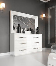 Carmen Bedroom White Set - DMV FurnitureBedroom Set