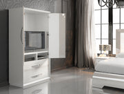 Carmen Bedroom White Set - DMV Furniture