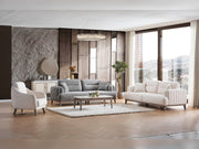 Carmen Chair in White - 200-ELIF-CAR-A520-B