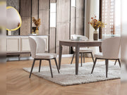Carmen Diningroom (Consol With Mirror & Dining Table & 6 Dining Chair) - 200-ELIF-CAR-A522-DT-6-SET