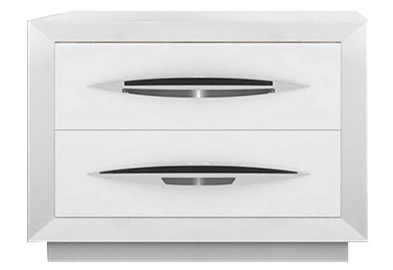 Carmen White Nightstand - i11608