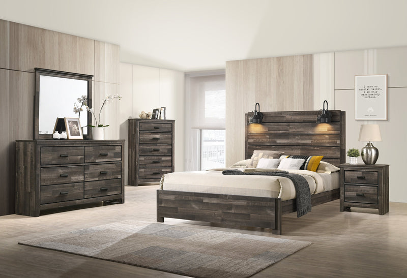 Carter Brown Platform Bedroom Set - DMV FurnitureBedroom Set