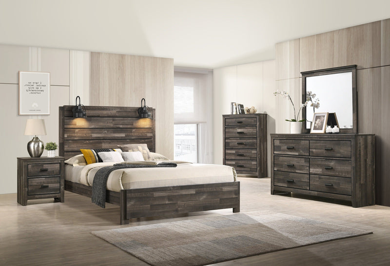 Carter Brown Platform Youth Bedroom Set - DMV FurnitureYouth Bedroom Set