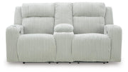 Carvara Alloy Power Reclining Sofa and Loveseat - PC64203U2