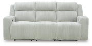 Carvara Alloy Power Reclining Sofa and Loveseat - PC64203U2