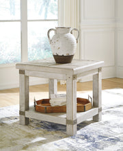 Carynhurst 2 End Tables in White Wash Gray - PKG008469