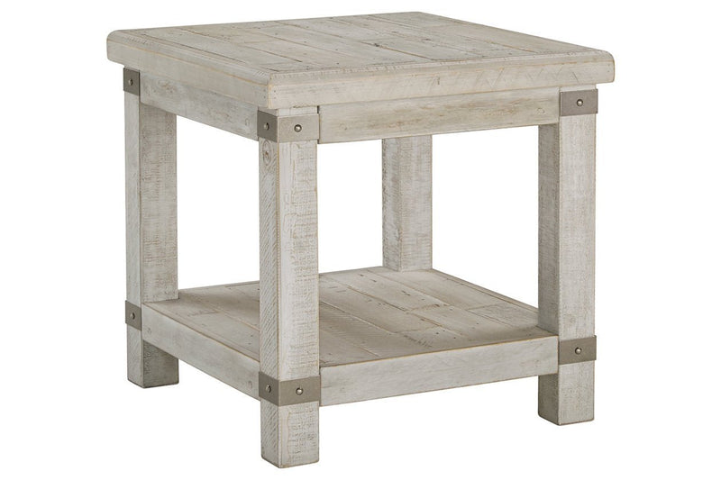 Carynhurst White Wash Gray End Table - DMV FurnitureEnd Table