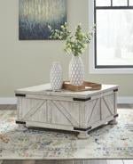 Carynhurst Whitewash Coffee Table - DMV FurnitureCoffee Table