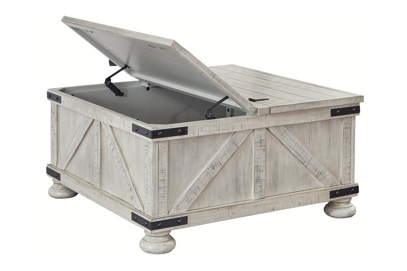 Carynhurst Whitewash Coffee Table - DMV FurnitureCoffee Table