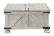 Carynhurst Whitewash Coffee Table - DMV FurnitureCoffee Table
