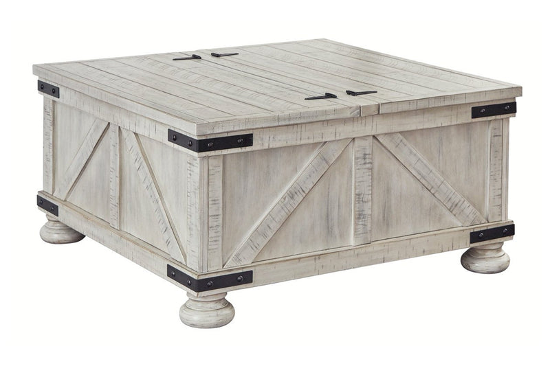 Carynhurst Whitewash Coffee Table - DMV FurnitureCoffee Table