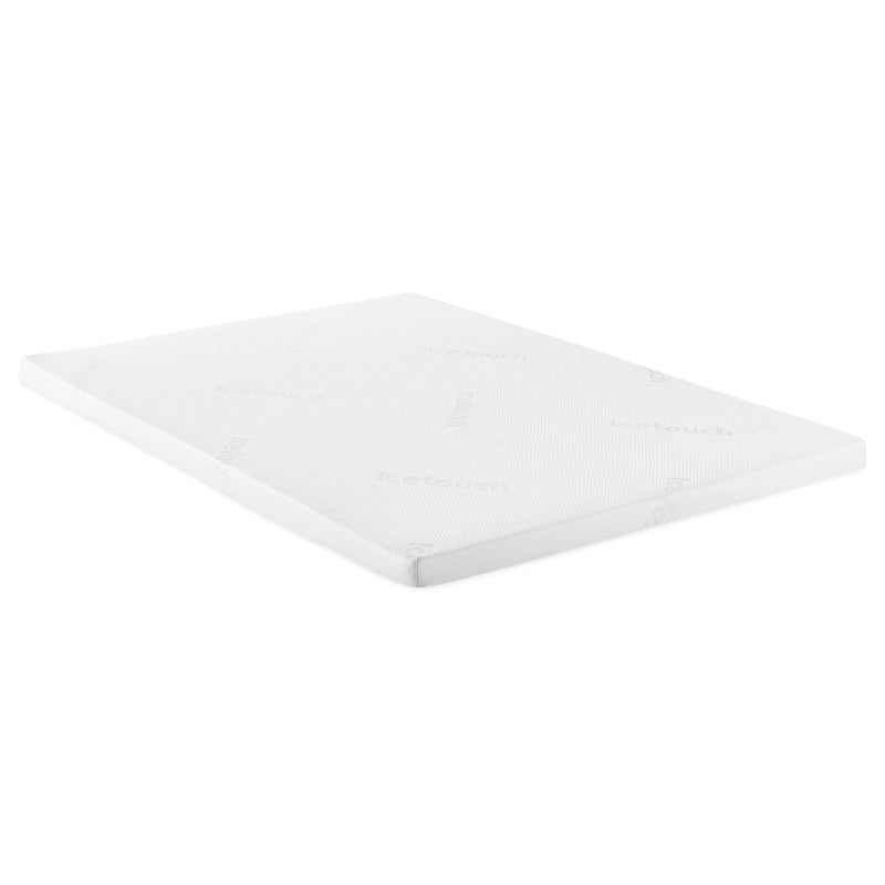 Cascade 3-inch Eastern King Cool Memory Foam Mattress Topper - 350419KE