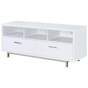 Casey 2-drawer Engineered Wood 60-inch TV Stand White - 701972
