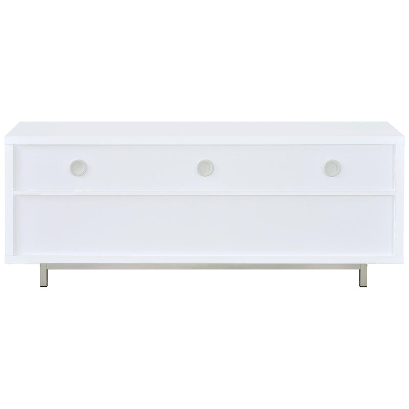 Casey 2-drawer Engineered Wood 60-inch TV Stand White - 701972