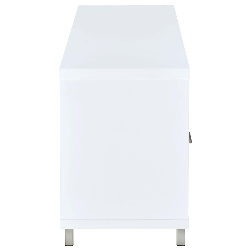 Casey 2-drawer Engineered Wood 60-inch TV Stand White - 701972