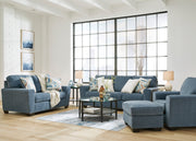 Cashton Blue Living Room Set - DMV FurnitureLiving Room Set