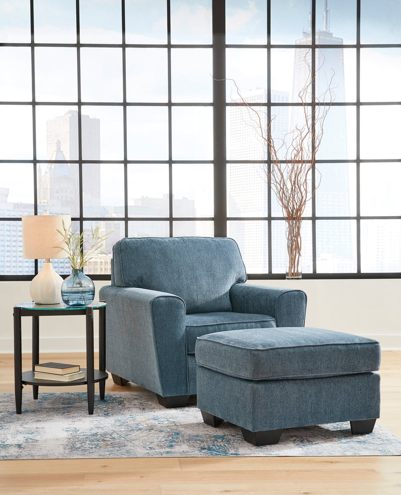 Cashton Blue Living Room Set - DMV FurnitureLiving Room Set
