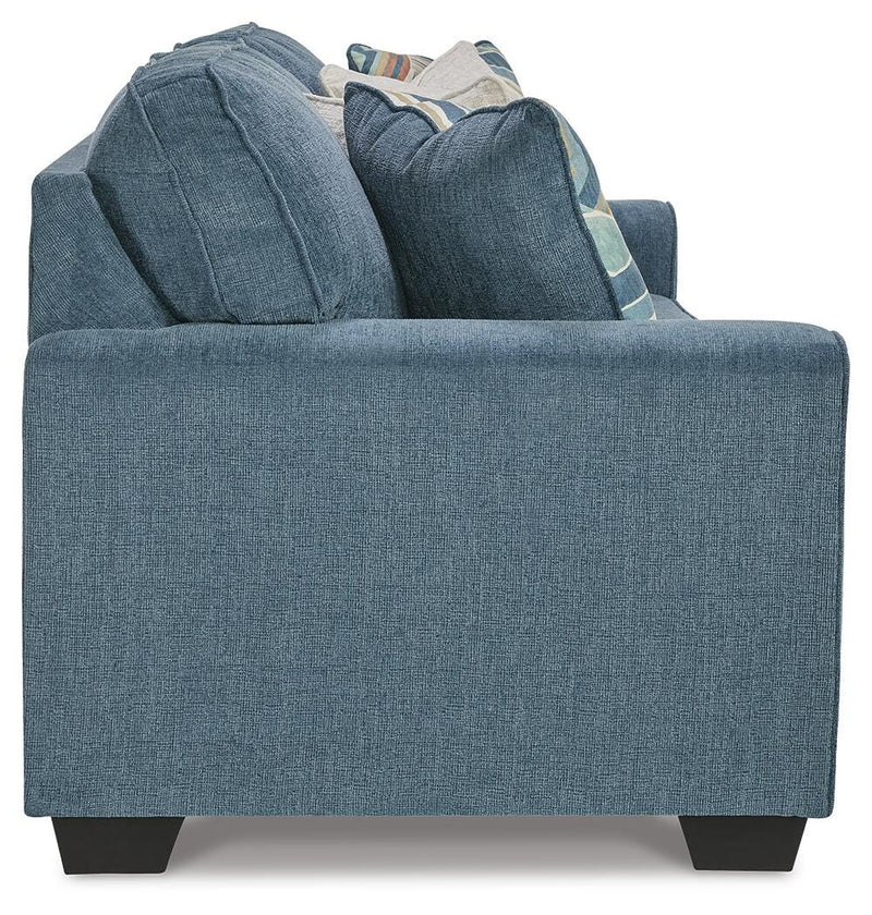 Cashton Blue Sofa, Chair and Ottoman - 40605U5