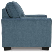 Cashton Blue Sofa, Chair and Ottoman - 40605U5